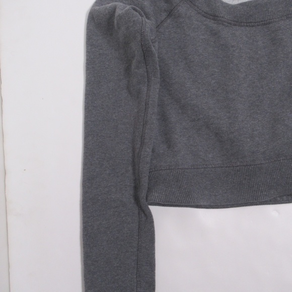 Lululemon Women's Good Karma Pullover Heathered Coal Size 6 Cotton - Picture 2 of 12